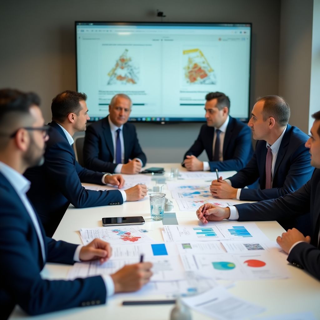 Equipo directivo PetroInvest reunión